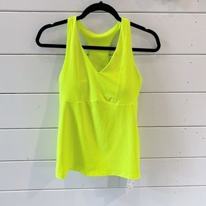 Neon racerback tank